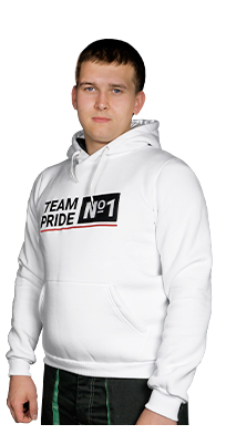 Толстовка белая "Team Pride" L