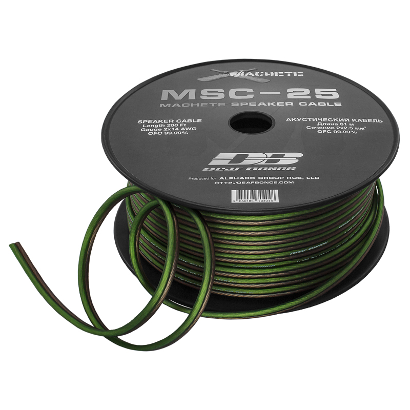 Alphard MSC-25  кабель акустический 2.5mm